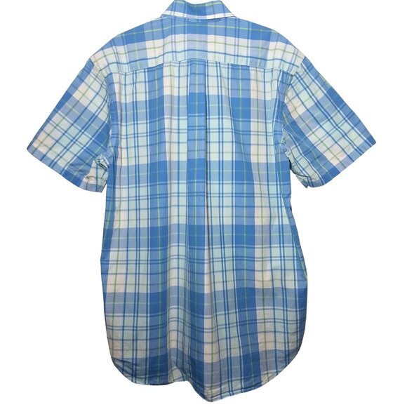 Vinyard Vines‎ Men's Short Sleeve Cotton Collared Button-up Shirt Plaid Size M - Picture 4 of 12